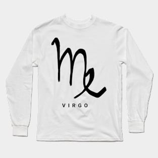 KIROVAIR ASTROLOGICAL SIGNS VIRGO #astrology #kirovair #symbol #minimalism #horoscope #virgin #virgo #home #decor Long Sleeve T-Shirt